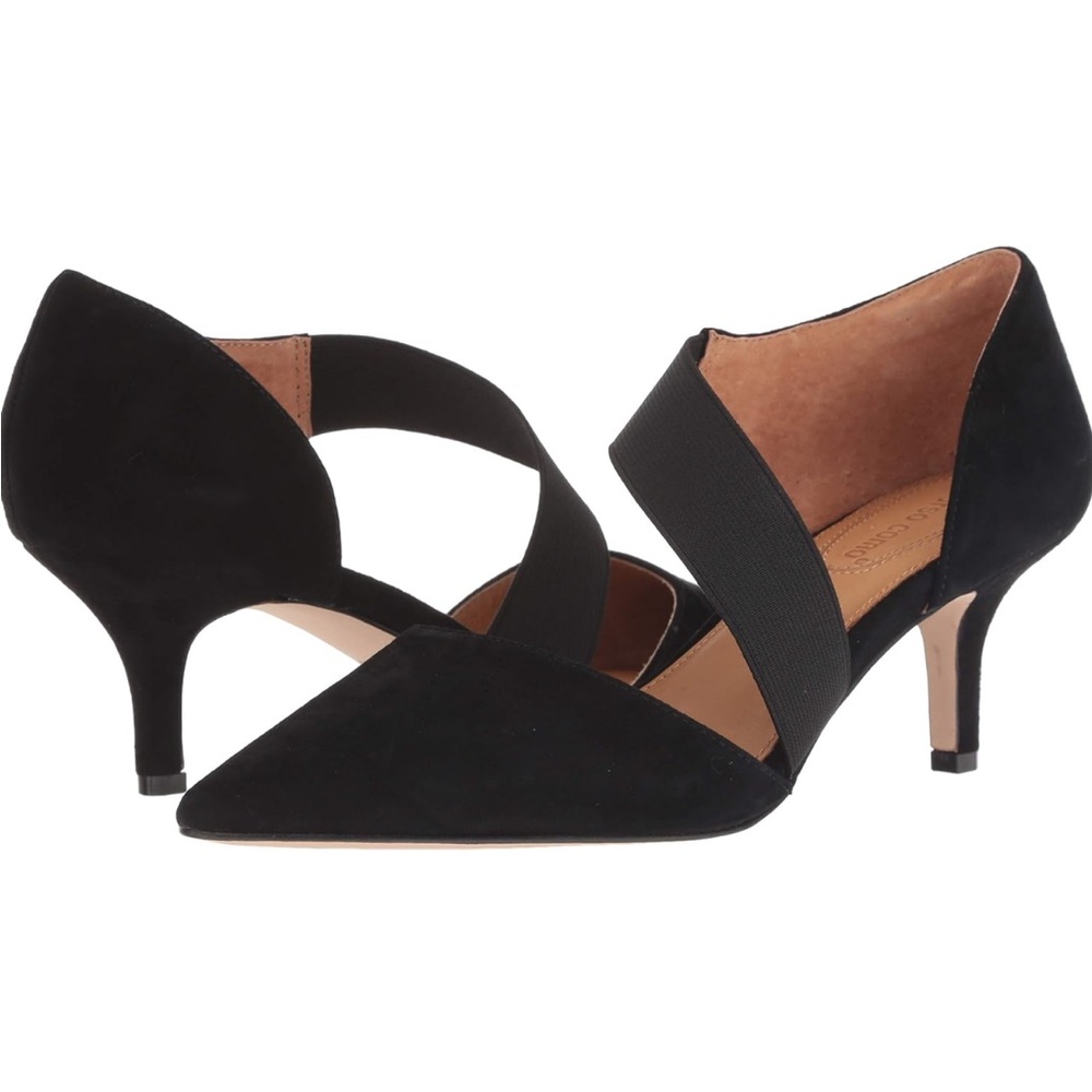 Corso Como Denice Leather Closed Toe Heel